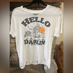 Boutique Distressed Tee